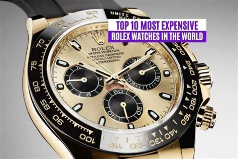 what is the highest priced new rolex watch|top 10 most expensive rolex.